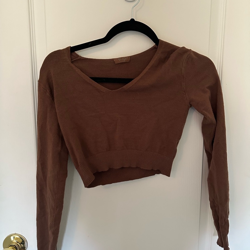 brandy melville cropped sweater